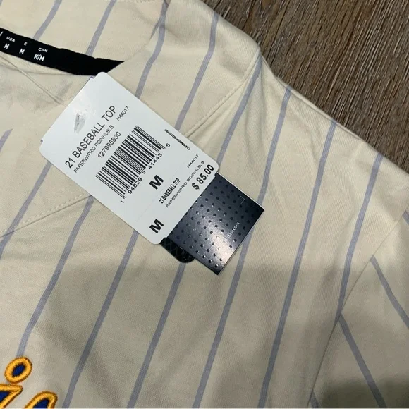 New Adidas NHL St Louis Blues Baseball Jersey H44017 Men's Size M - Picture 5 of 9